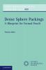 Dense Sphere Packings