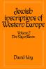 Jewish Inscriptions of Western Europe