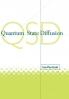 Quantum State Diffusion