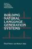 Building Natural Language Generation Systems
