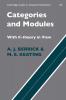 Categories and Modules with K-Theory in View