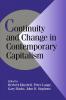 Continuity and Change in Contemporary Capitalism