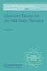 Character Theory for the Odd Order Theorem