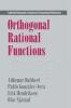 Orthogonal Rational Functions