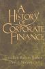 A History of Corporate Finance