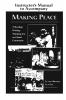 Making Peace Instructor's Manual