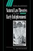 Natural Law Theories in the Early Enlightenment