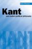 Kant and Modern Political Philosophy