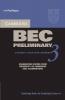 Cambridge BEC Preliminary 3 with Answers