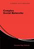Complex Social Networks
