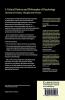 A Critical History and Philosophy of             Psychology