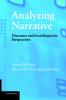 Analyzing Narrative