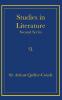 Studies in Literature