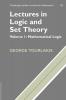 Lectures in Logic and Set Theory