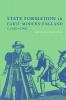 State Formation in Early Modern England c.1550-1700