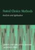 Stated Choice Methods