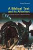 A Biblical Text and its Afterlives