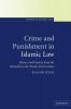 Crime and Punishment in Islamic Law