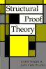 Structural Proof Theory