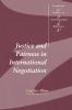 Justice and Fairness in International             Negotiation
