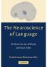 The Neuroscience of Language