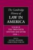 The Cambridge History of Law in America