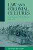 Law and Colonial Cultures