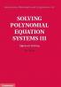 Solving Polynomial Equation Systems