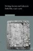 Writing Society and Culture in Early Rus c.950-1300