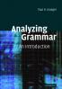 Analyzing Grammar