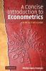 A Concise Introduction to Econometrics