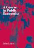 A Course in Public Economics