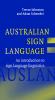 Australian Sign Language (Auslan)