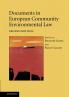 Documents in European Community Environmental Law