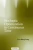 Stochastic Optimization in Continuous Time