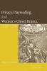 Privacy Playreading and Women's Closet Drama 1550-1700
