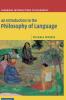 An Introduction to the Philosophy of Language