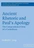 Ancient Rhetoric and Paul's Apology