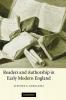 Readers and Authorship in Early Modern England