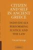 Citizen and Self in Ancient Greece