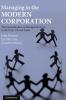 Managing in the Modern Corporation