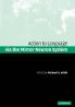 Action to Language via the Mirror Neuron             System