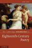 The Cambridge Introduction to Eighteenth-Century Poetry