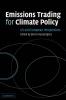 Emissions Trading for Climate Policy