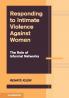 Responding to Intimate Violence against Women