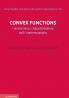 Convex Functions