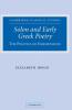 Solon and Early Greek Poetry