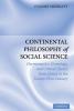 Continental Philosophy of Social Science