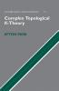 Complex Topological K-Theory