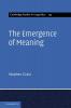 The Emergence of Meaning